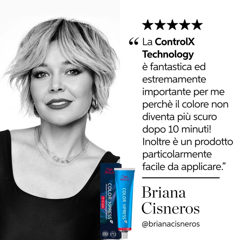 Wella Color Xpress 5/1 Castano Chiaro Cenere 60ml - colore permanente rapido