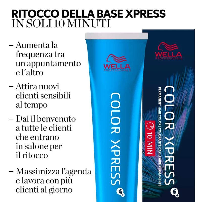 Wella Color Xpress 7/ Biondo Medio 60ml - colore permanente rapido