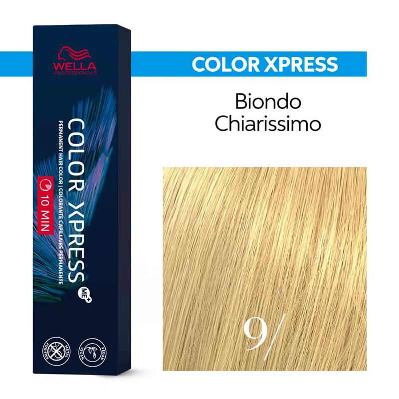 Wella Color Xpress 9/ Biondo Chiarissimo 60ml - colore permanente rapido