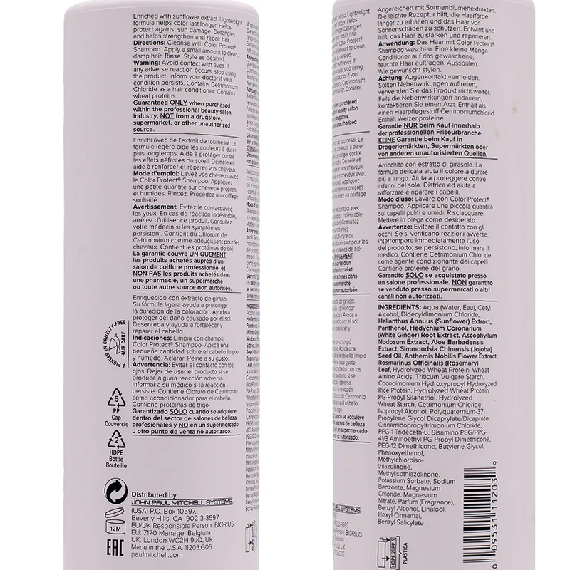 Paul Mitchell Color Protect Conditioner 500ml - balsamo protezione colore