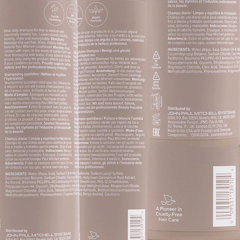 Paul Mitchell Shampoo One 1000ml - shampoo quotidiano