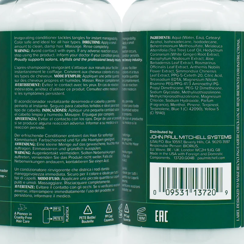 Paul Mitchell Tea Tree Special The Original Tingle Conditioner 300ml - balsamo tonificante e rinvigorente