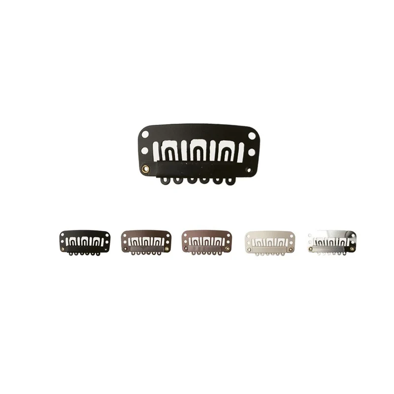 She clip grande 10t per applicazione capelli tessuti 10pz