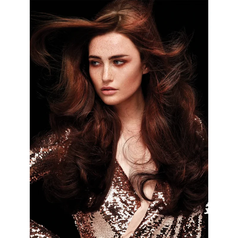 She extension con cheratina effetto Balayage naturali lisce 55/60cm HEX8012B