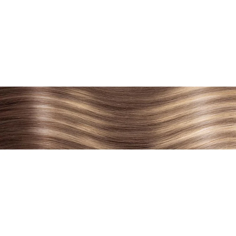 She extension con cheratina effetto Balayage naturali lisce 55/60cm HEX8012B