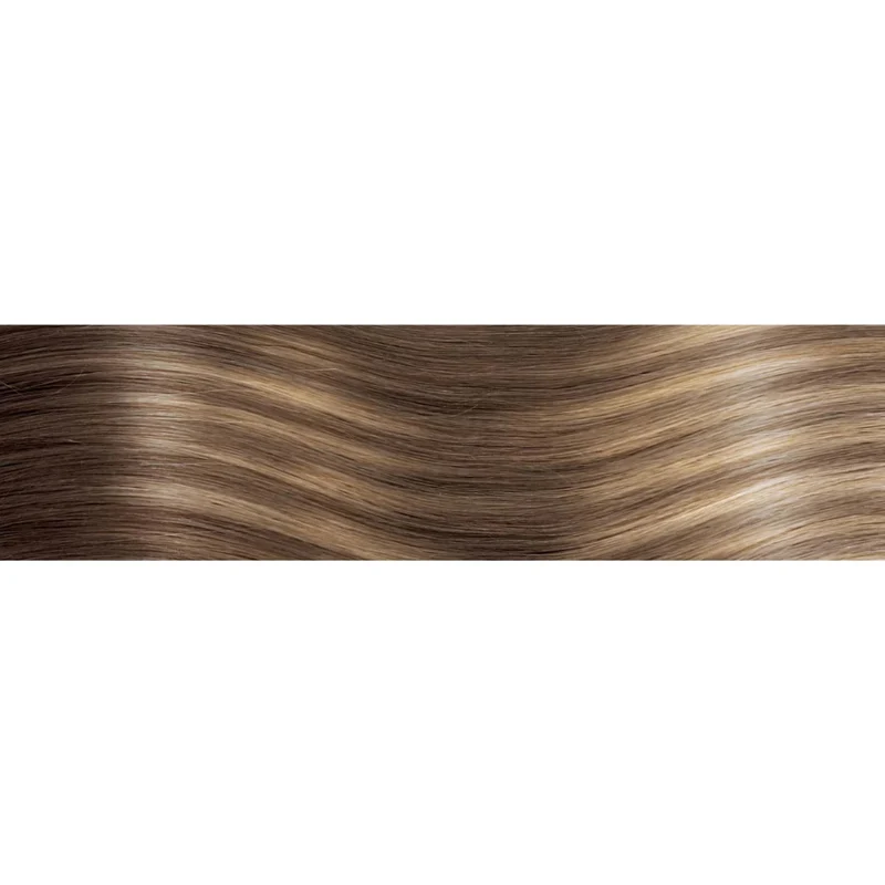 She extension con cheratina effetto Balayage naturali lisce 55/60cm HEX8012B