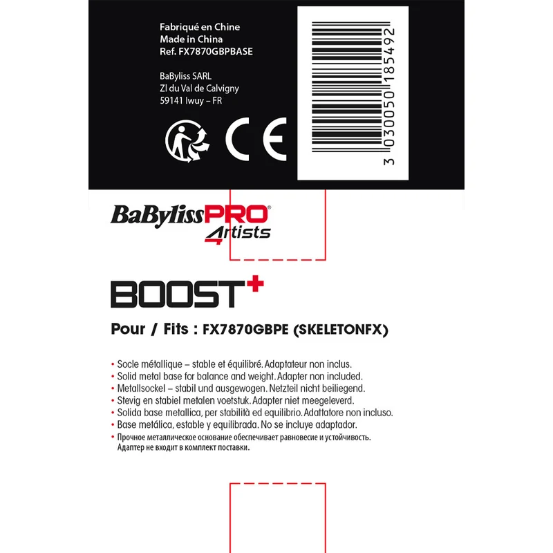 Babyliss Pro 4Artist Base Ricarica FX7870GBPBASE - base ricarica per Boost + Trimmer Gold FX7870GBPE