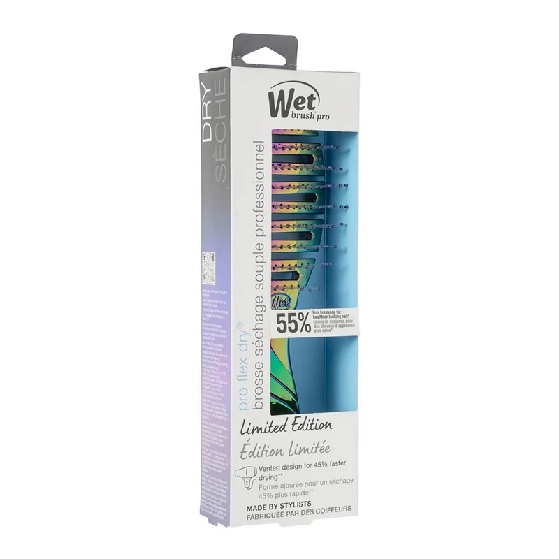 WetBrush Flex Dry Iridiscent Icon Purple - spazzola flessibile