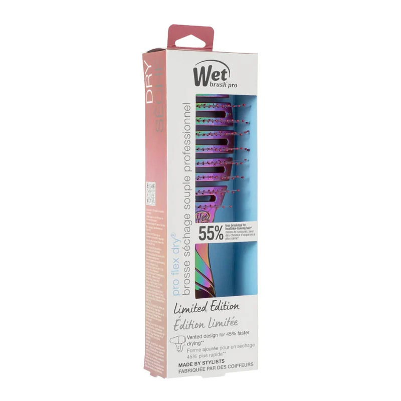WetBrush Flex Dry Iridiscent Icon Cherry - spazzola flessibile