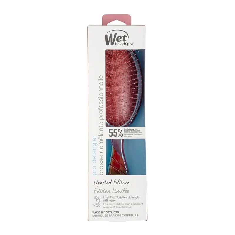 WetBrush Pro Original Detangler Iridescent Icon Cherry - spazzola scioglinodi