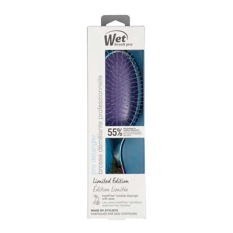WetBrush Pro Original Detangler Iridescent Icon Purple - spazzola scioglinodi