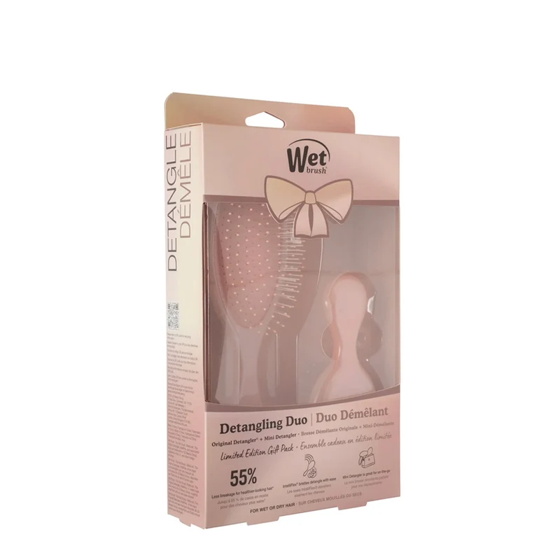 Wetbrush Detangling Duo Bronze - cofanetto spazzole