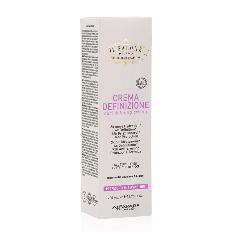 Alfaparf Milano Il Salone Curls Defining Cream 200ml - crema definizione capelli ricci