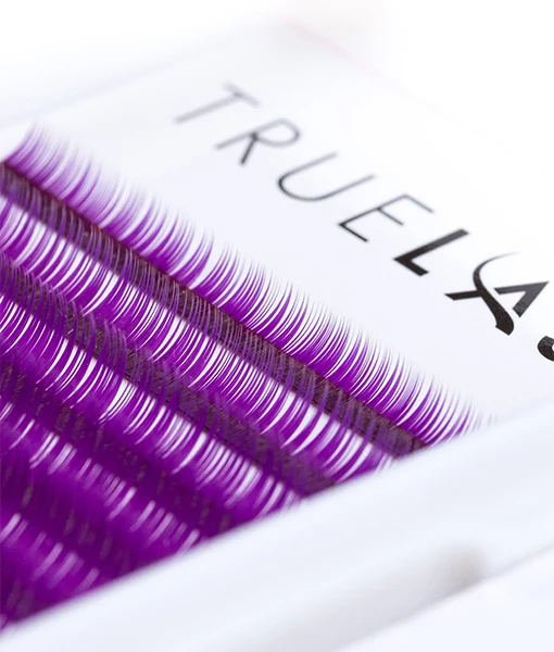 True Lash Ciglia One to One mixed viola C 0,15 mm 6 - 13