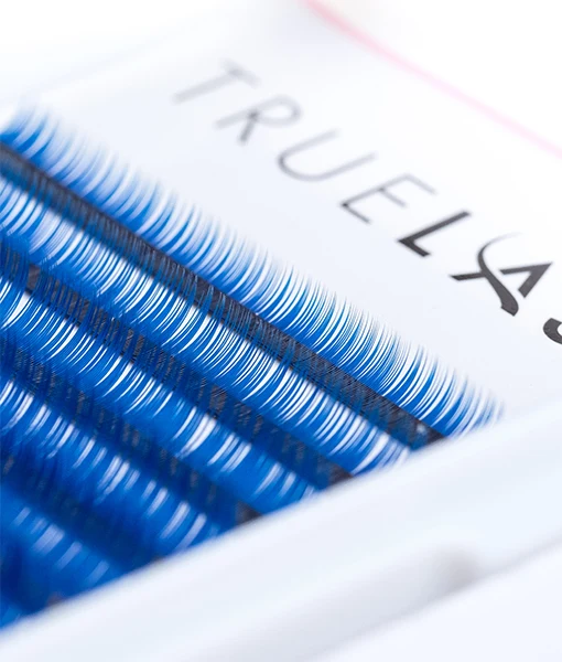 True Lash Ciglia One to One mixed blu C 0,15 mm 6 - 13