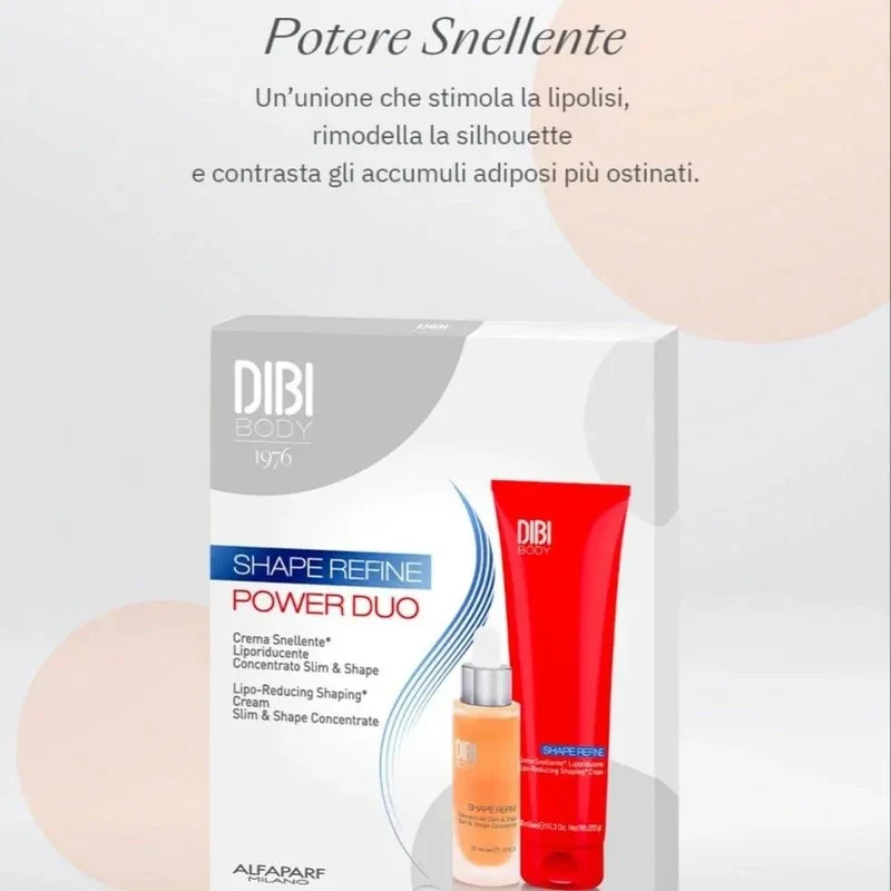Dibi Milano Shape refine Power Duo Kit Corpo Snellente