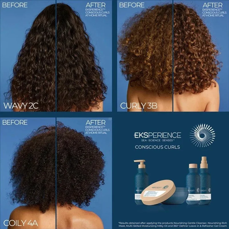 Eksperience Conscious Curls Latte in Olio Idratante Multi-Funzione Revlon Professional 200ml