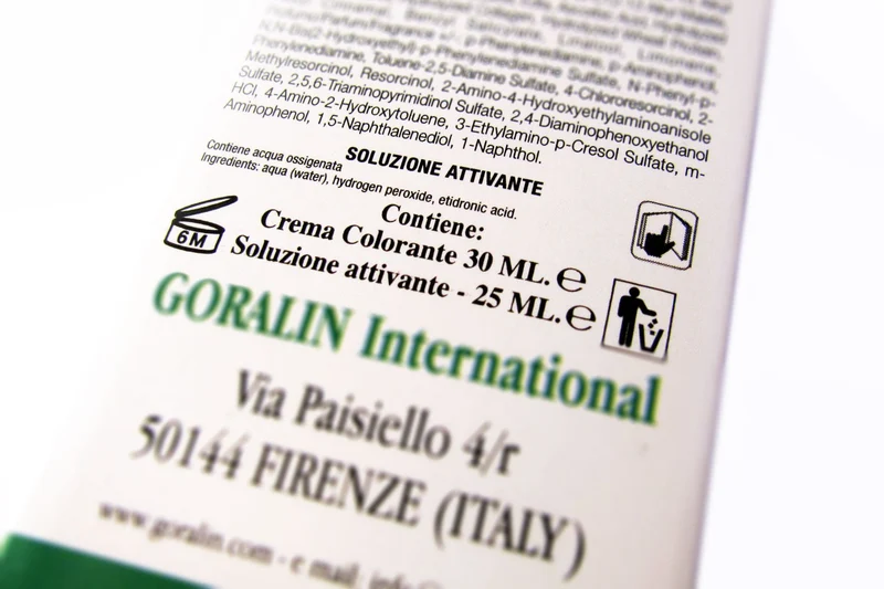 Goralin Tinta Biondo per Barba, Baffi, Sopracciglia & Capelli