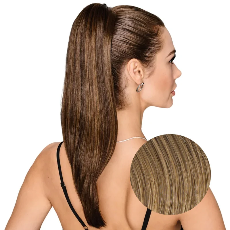 Hairdo Coda Liscia R1416T Biondo Scuro 53cm