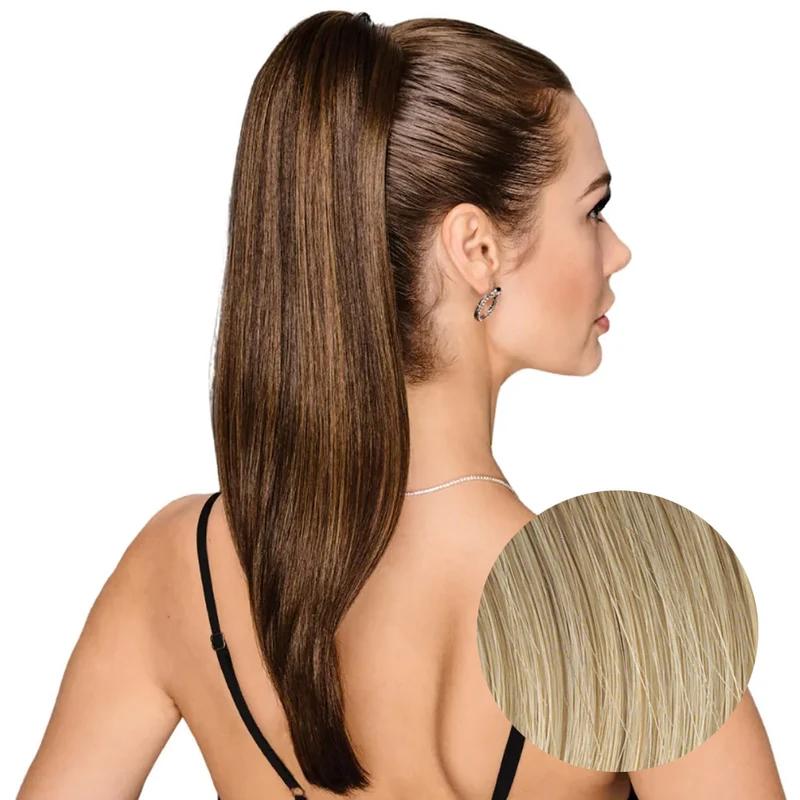 Hairdo Coda Liscia R14/88H Biondo Chiaro 53cm
