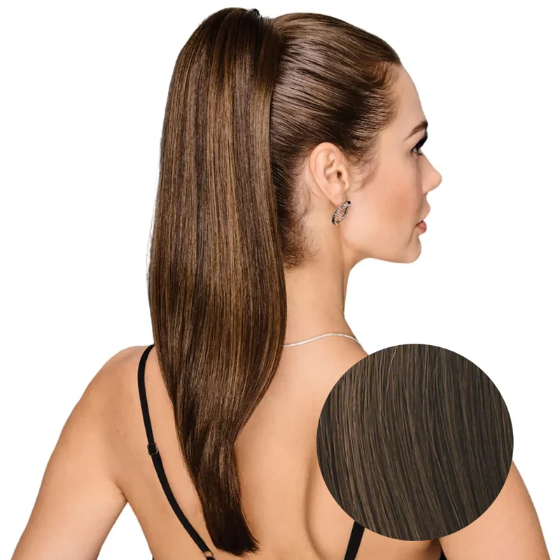 Hairdo Coda Liscia R10 Castano Chiaro 53cm