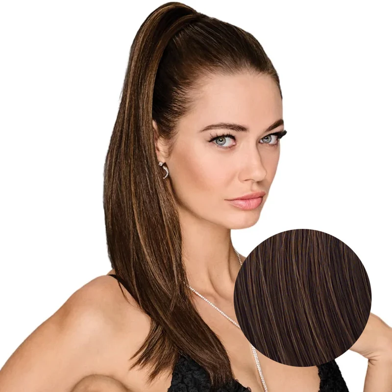 Hairdo Coda Liscia R6/30H Castano Medio Ramato 53cm