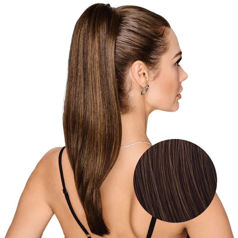 Hairdo Coda Liscia R6/30H Castano Medio Ramato 53cm
