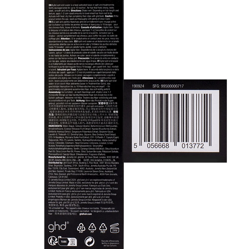 Ghd Rehab Split End Sealer 100ml - trattamento sigillante doppie punte senza risciacquo