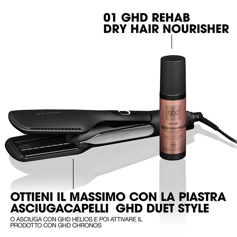 Ghd Rehab Dry Hair Nourisher 95ml - trattamento idratante senza risciacquo