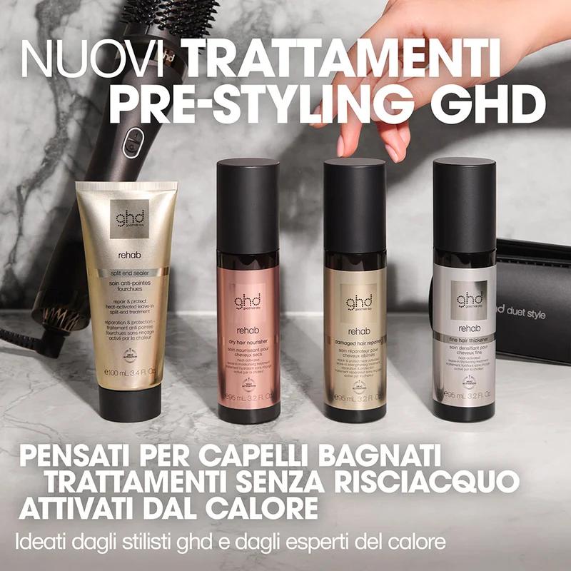 Ghd Rehab Dry Hair Nourisher 95ml - trattamento idratante senza risciacquo