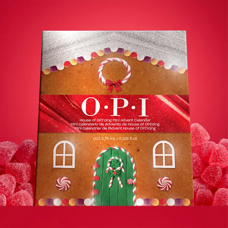 OPI Nail Lacquer Holiday 25 Good Enough To Treat 12x3.75ml - mini calendario dell'avvento