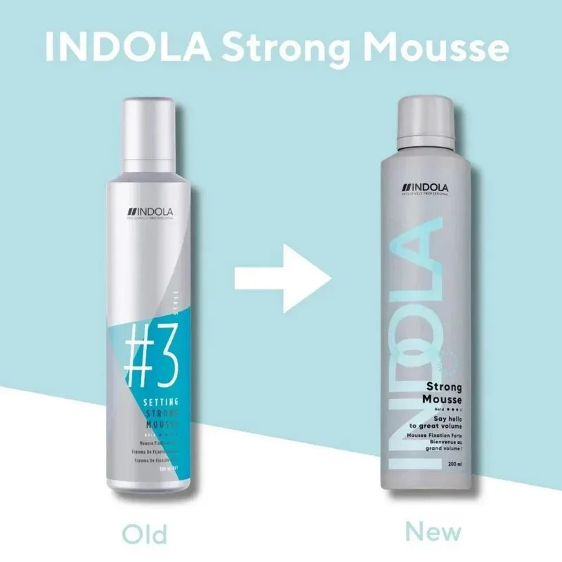 Indola Strong Mousse Volumizzante 200ml