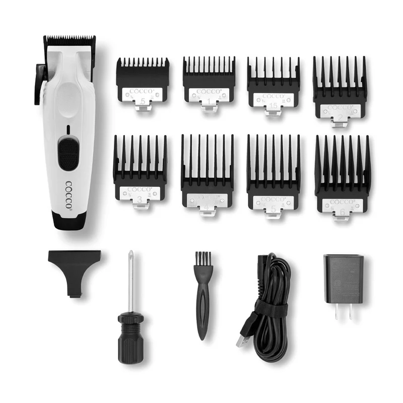 Cocco Veloce Pro Clipper Pearl White - tagliacapelli
