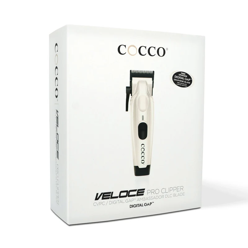 Cocco Veloce Pro Clipper Pearl White - tagliacapelli