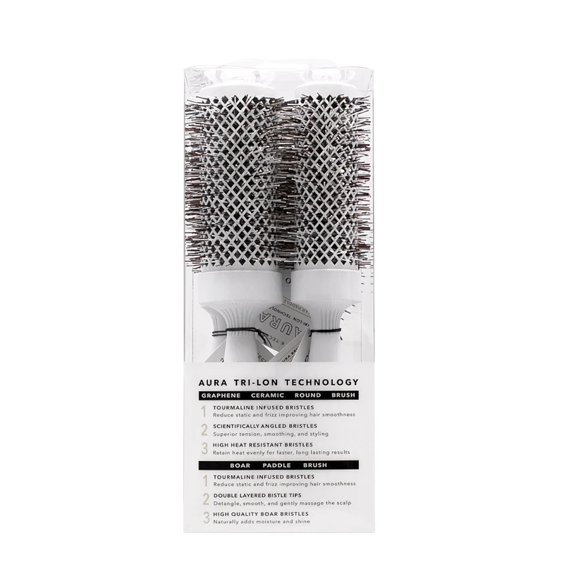 Cocco Aura Brush Set White 4pz - set di spazzole