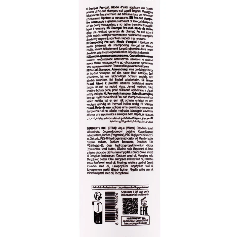 Hair Company Inimitable Style Pro-Curl Shampoo 500ml - shampoo definizione ricci