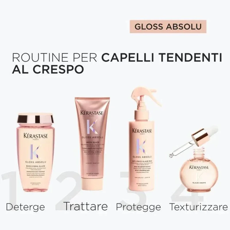 Kerastase Gloss Absolu Kit Brillantezza Capelli Crespi