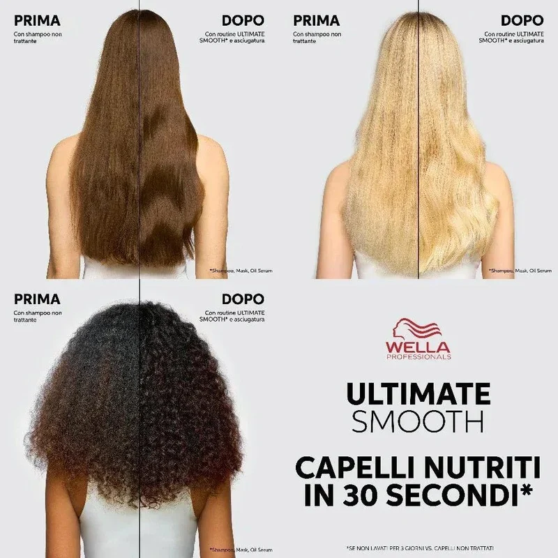 Ultimate Smooth duo Kit anticrespo Wella Professionals 1000ml