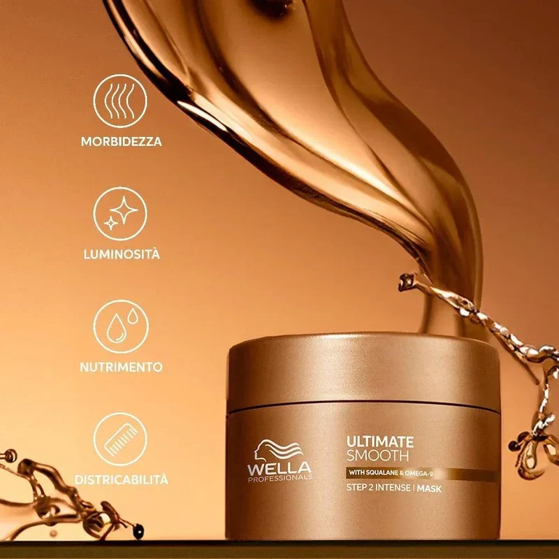 Wella Professionals Ultimate Smooth maschera anticrespo professionale lisciante