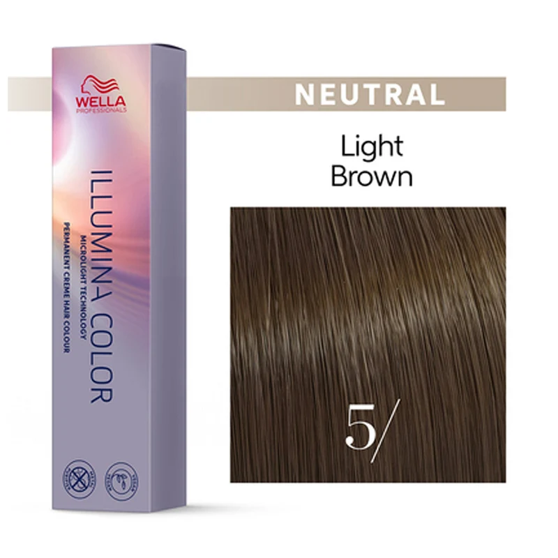 Wella Illumina Color 5/ Castano Chiaro 60ml - colorazione permanente