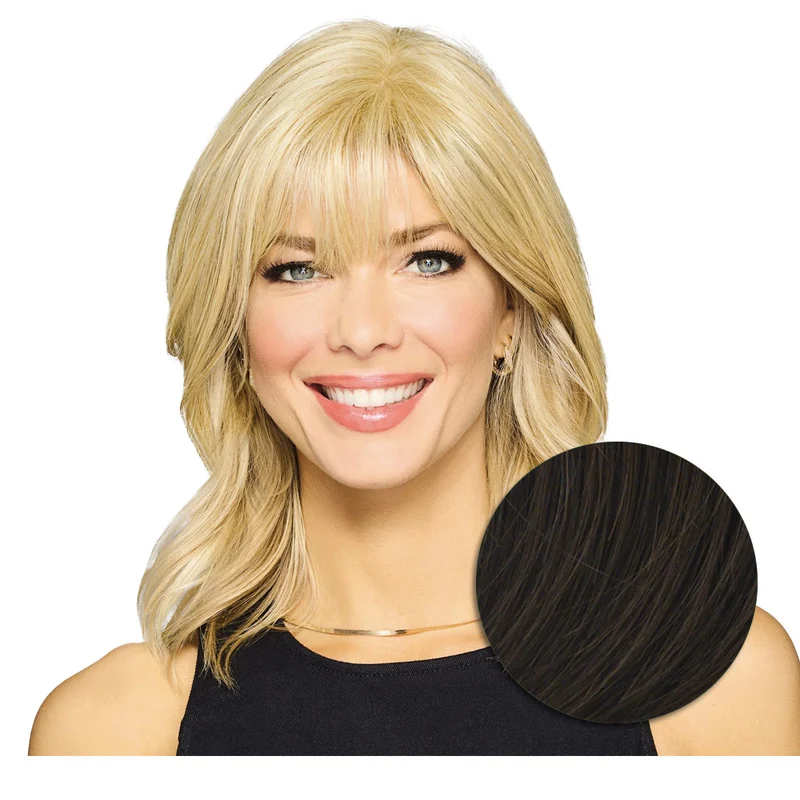 Hairdo Topper Stylish Wave R6 Castano Medio - toupet con onde
