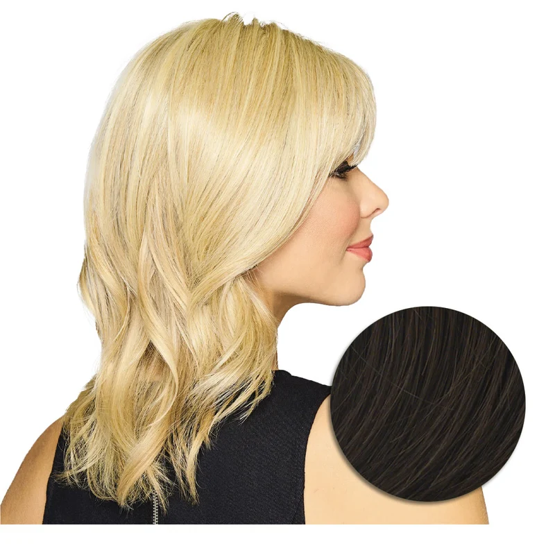 Hairdo Topper Stylish Wave R6 Castano Medio - toupet con onde