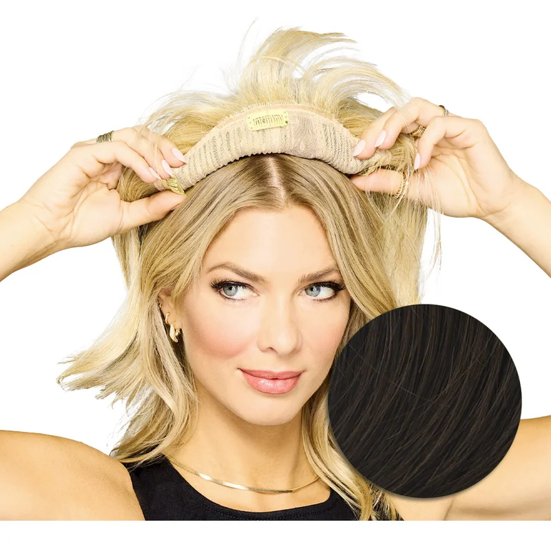 Hairdo Topper Stylish Wave R6 Castano Medio - toupet con onde