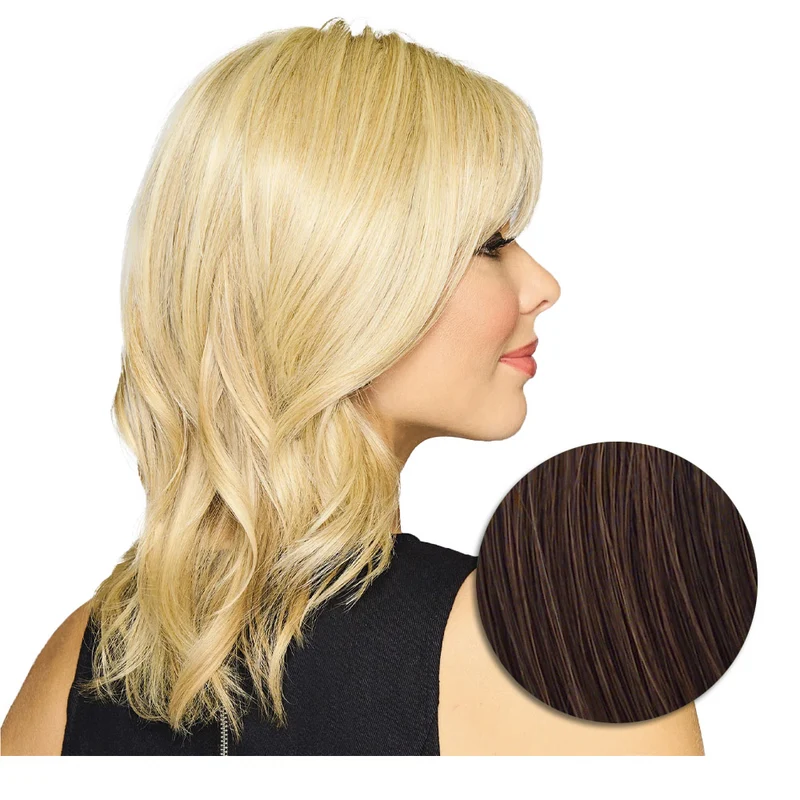 Hairdo Topper Stylish Wave R6/30H Castano Medio Ramato - toupet con onde