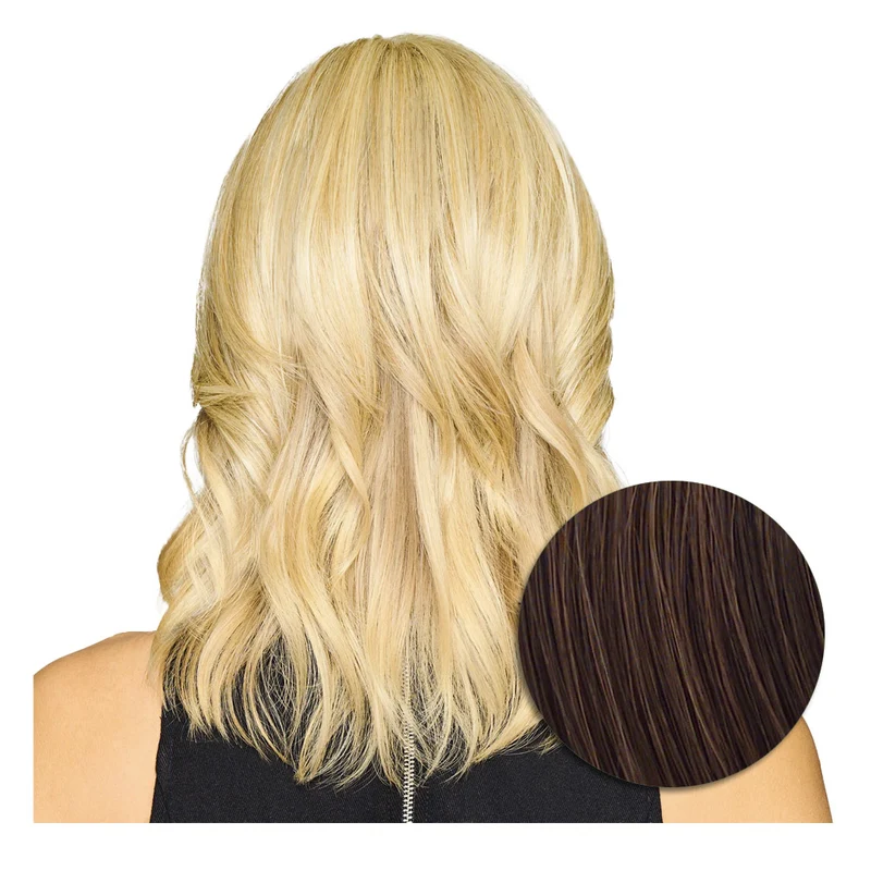 Hairdo Topper Stylish Wave R6/30H Castano Medio Ramato - toupet con onde