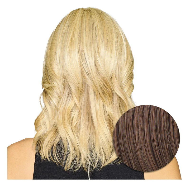 Hairdo Topper Stylish Wave R830 Castano Chiaro Dorato - toupet con onde