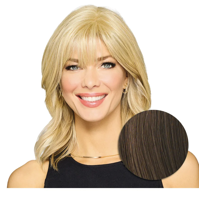 Hairdo Topper Stylish Wave R10 Castano Chiaro - toupet con onde