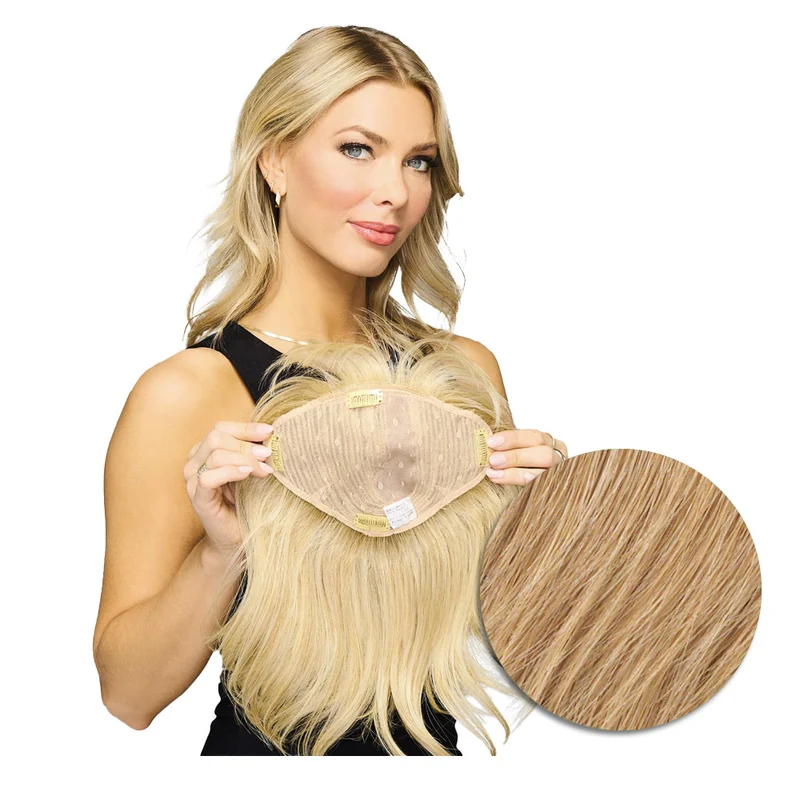 Hairdo Topper Stylish Wave R25 Biondo Medio Dorato - toupet con onde