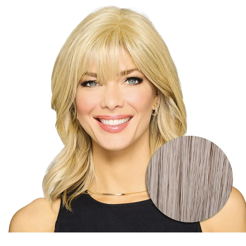 Hairdo Topper Stylish Wave R56/60 Grigio Chiaro - toupet con onde