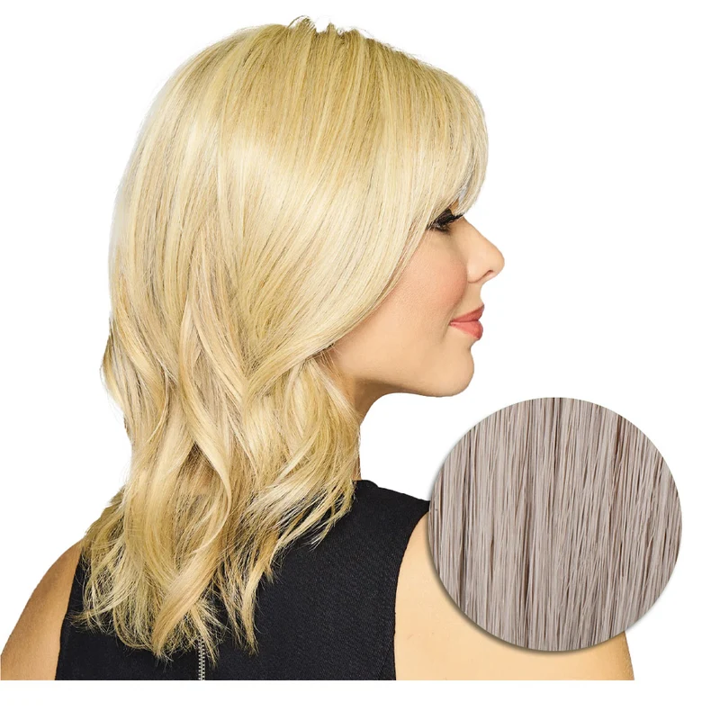 Hairdo Topper Stylish Wave R56/60 Grigio Chiaro - toupet con onde